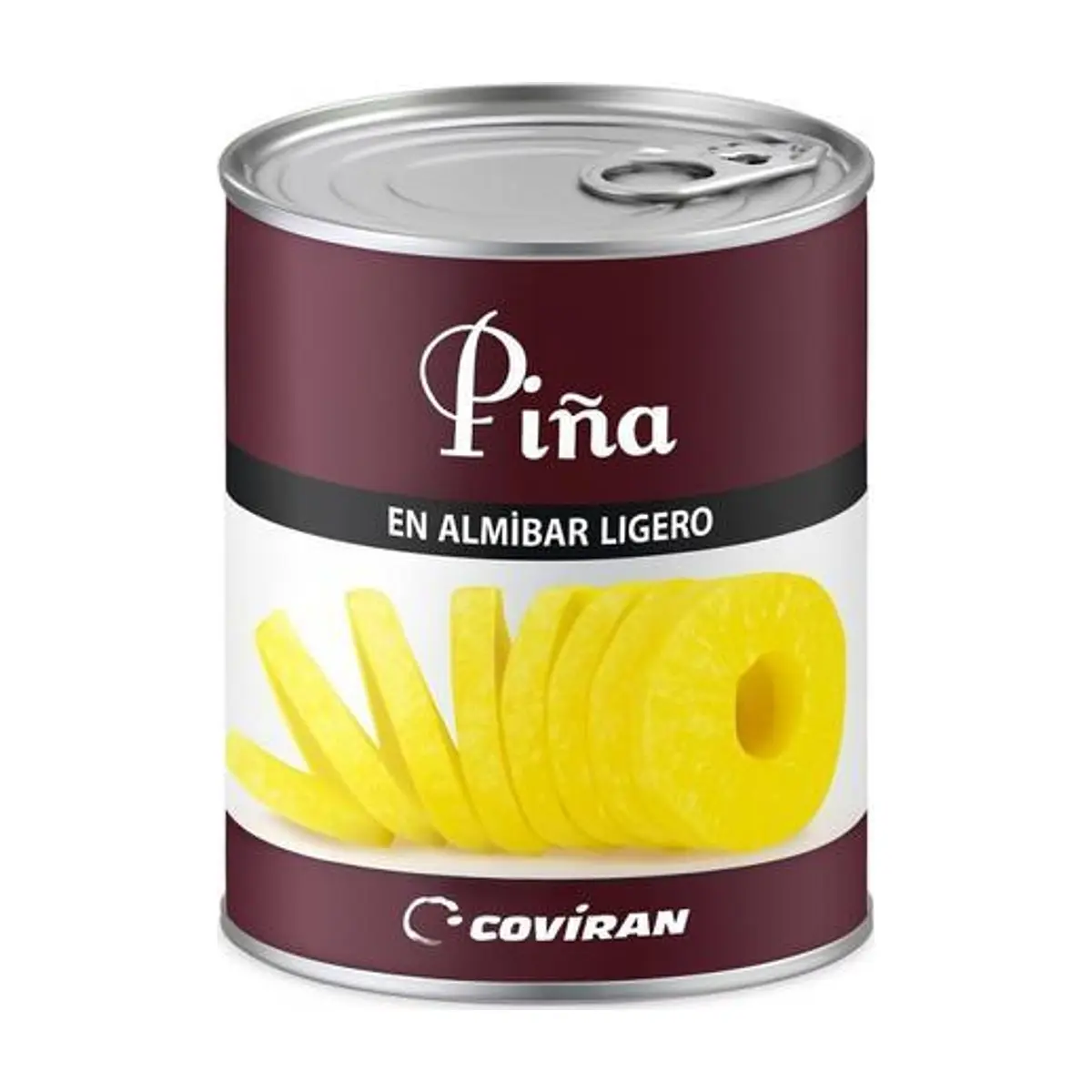 Piña Almíbar Ligero (490g) COVIRAN