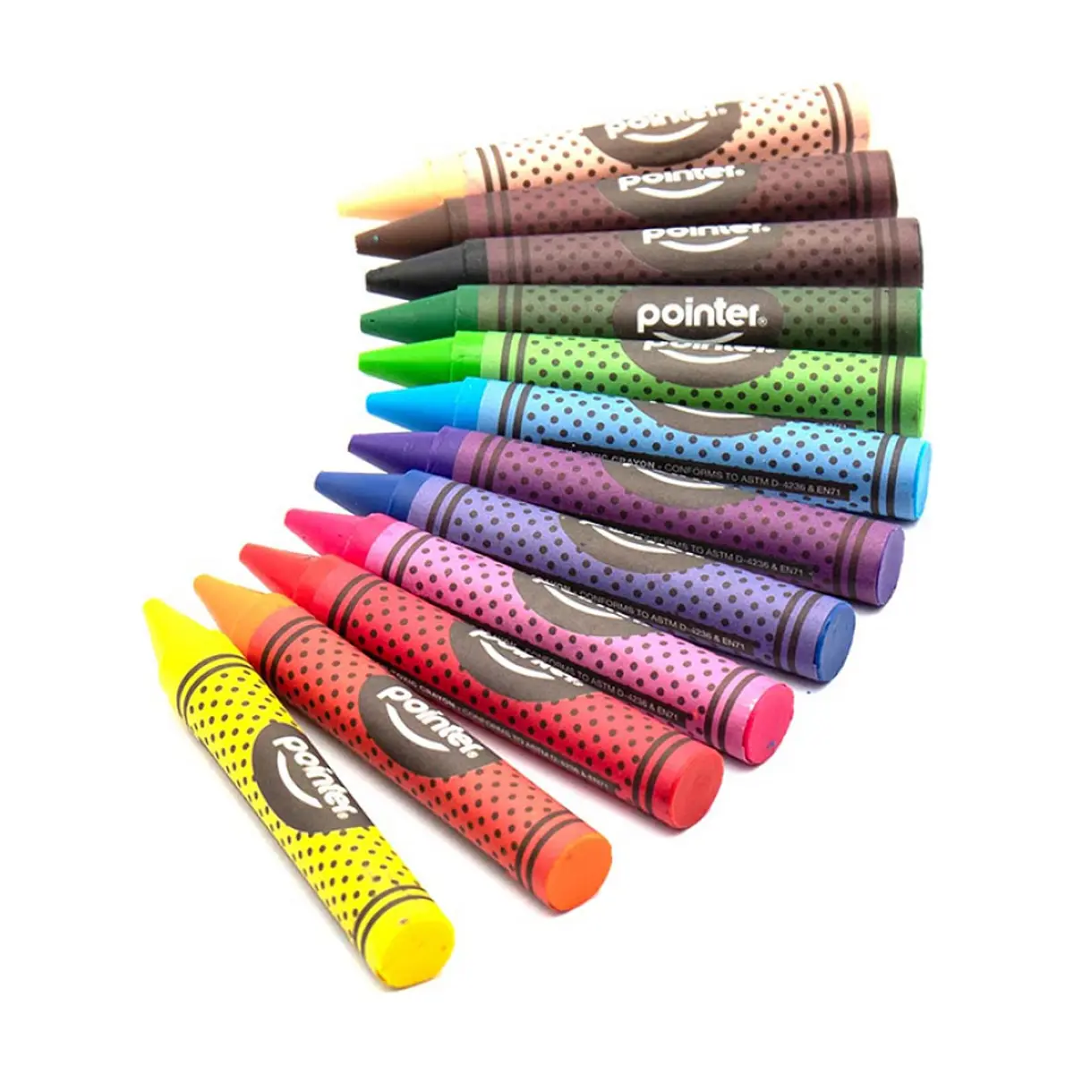 Juego de 12 crayones jumbo Pointer - Thumbnail 6