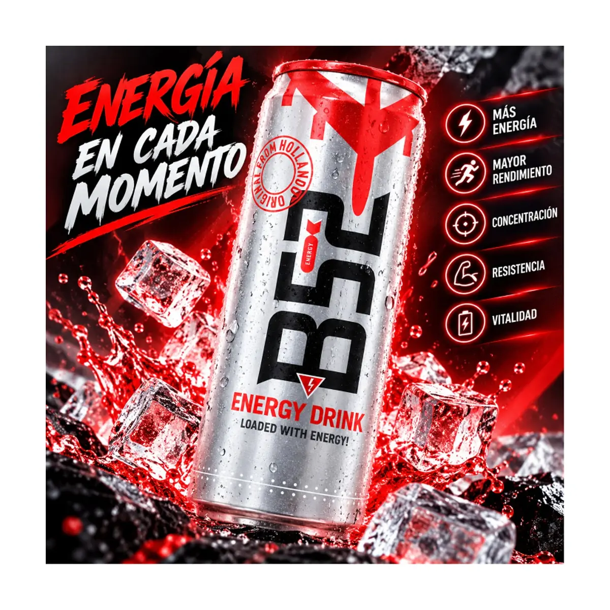 Bebida energizante B52 (250 ml) - Thumbnail 4