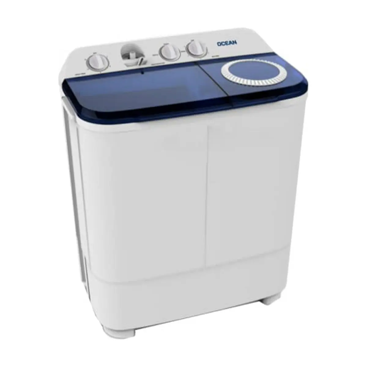 Lavadora semiautomática de doble tina 6 kg color blanco Ocean TTC-2062 - Thumbnail 3