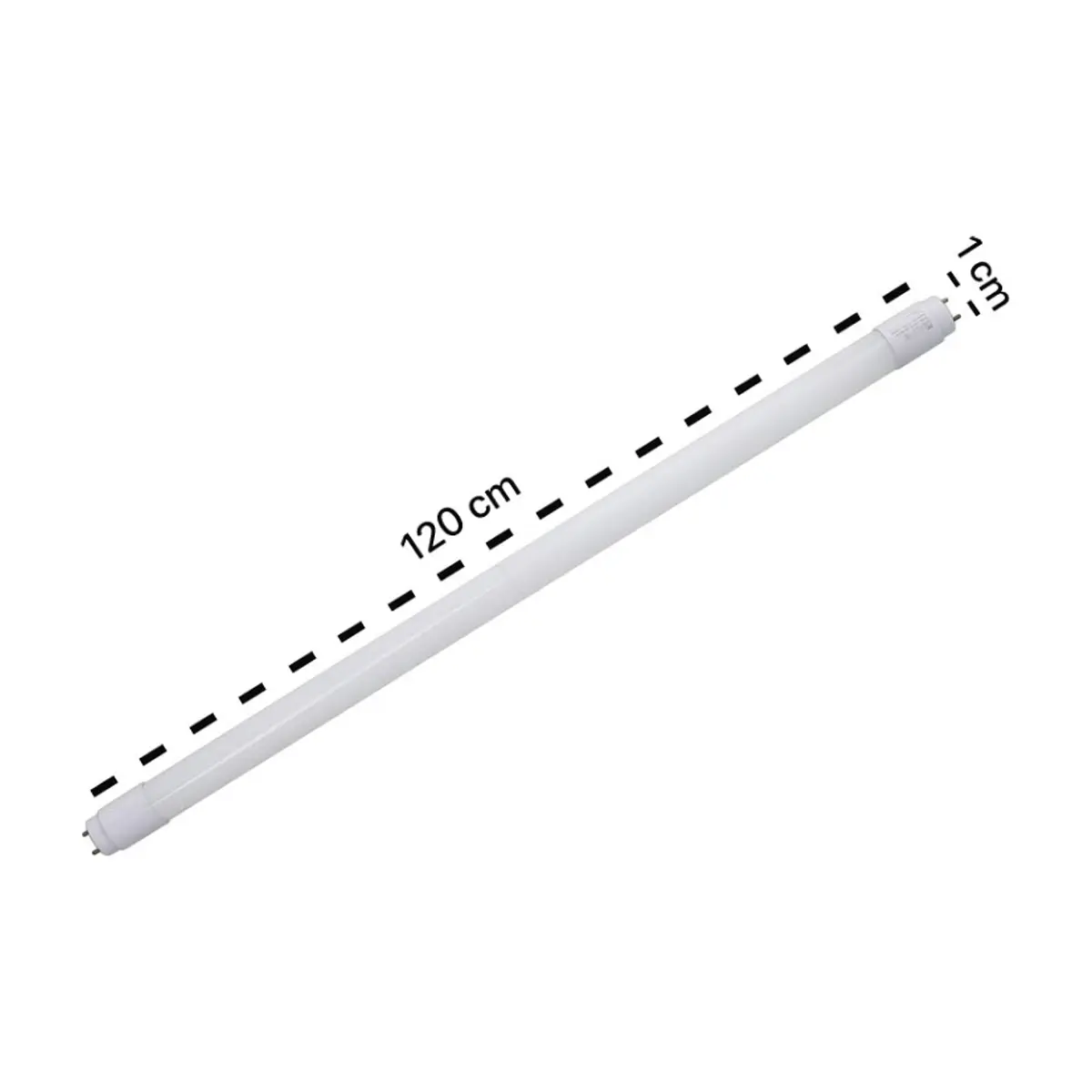 Tubo Led de 18W con soporte incluido a la medida Estelectric E-TL1218W/E-SL1218W - Miniatura 2