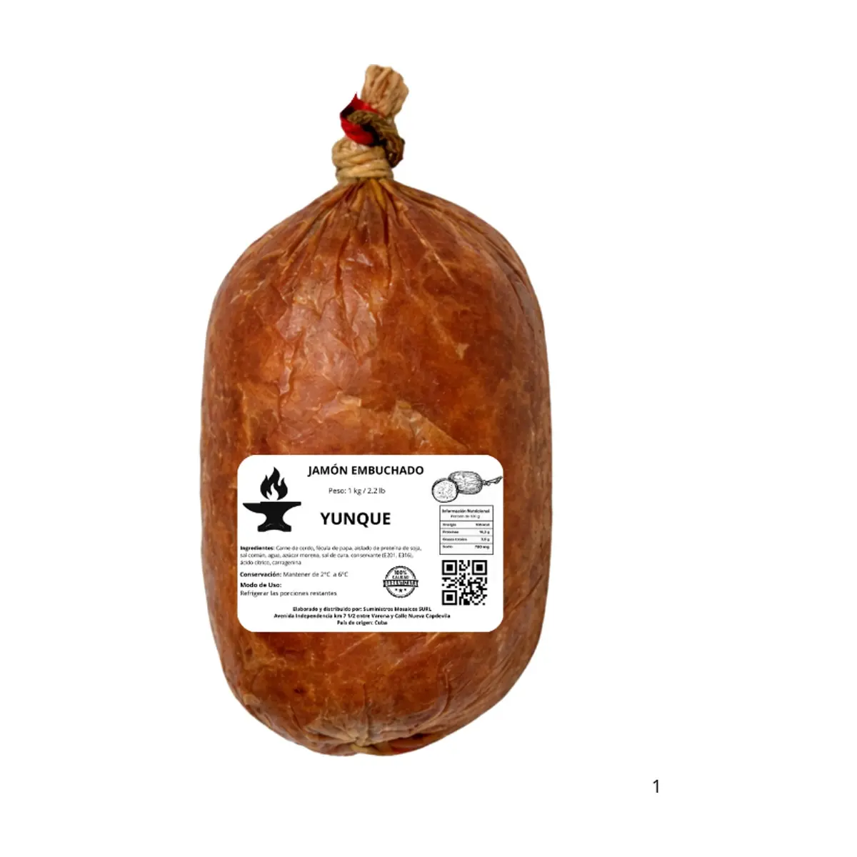 Jamón embuchado Yunque (1 kg / 2.2 lb) - Miniatura 2