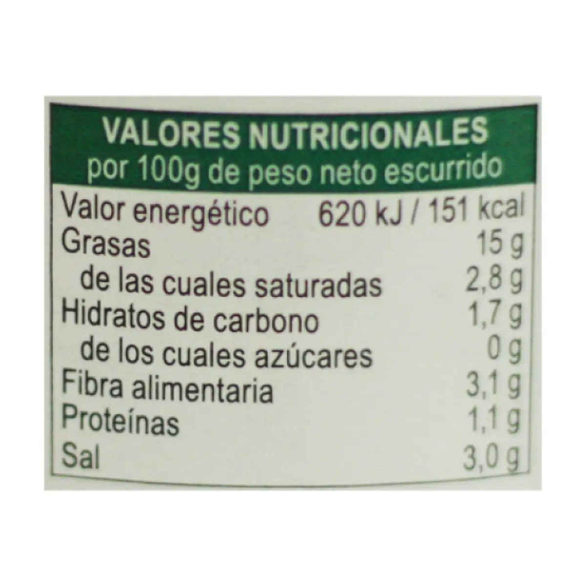 Aceitunas verdes con hueso Vima Foods (290 g / 10.23 oz) - Thumbnail 3