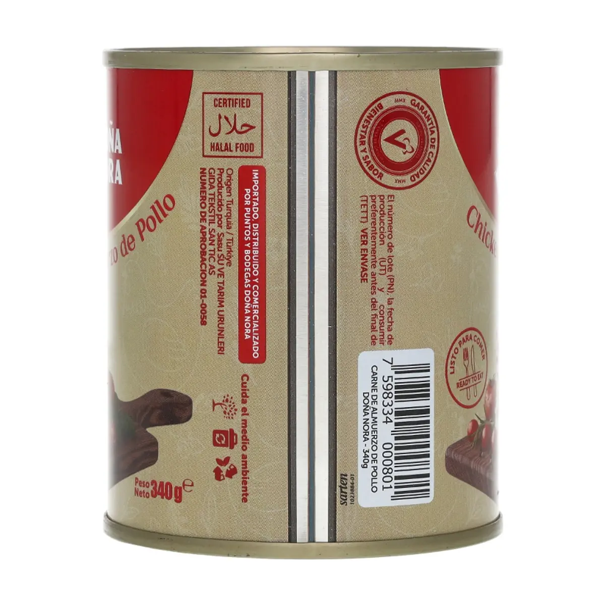 Carne de pollo en lata Doña Nora (340 g / 11.99 oz) - Miniatura 2