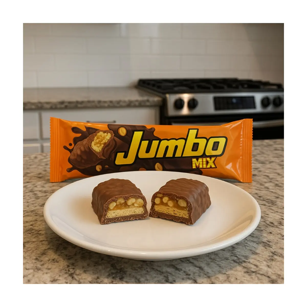 Combo de galleta cubierta sabor a chocolate con caramelo y maní (12 x 60 g) - Thumbnail 5