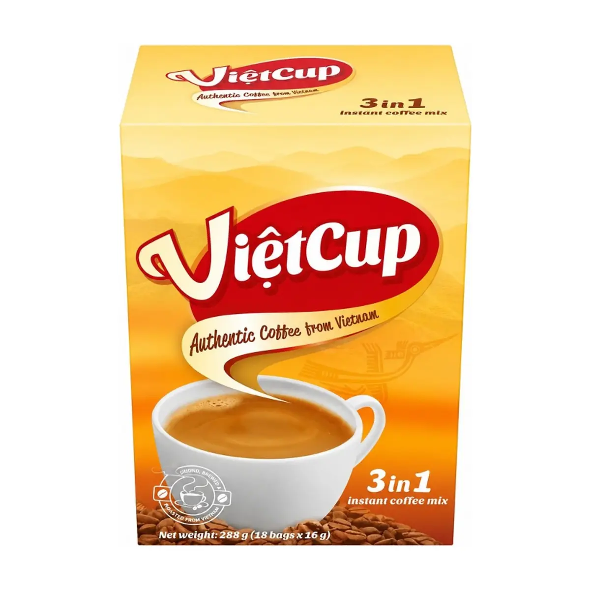 Café auténtico de Vietnam 3 en 1 VietCup (288 g / 10.15 oz) - Miniatura 1