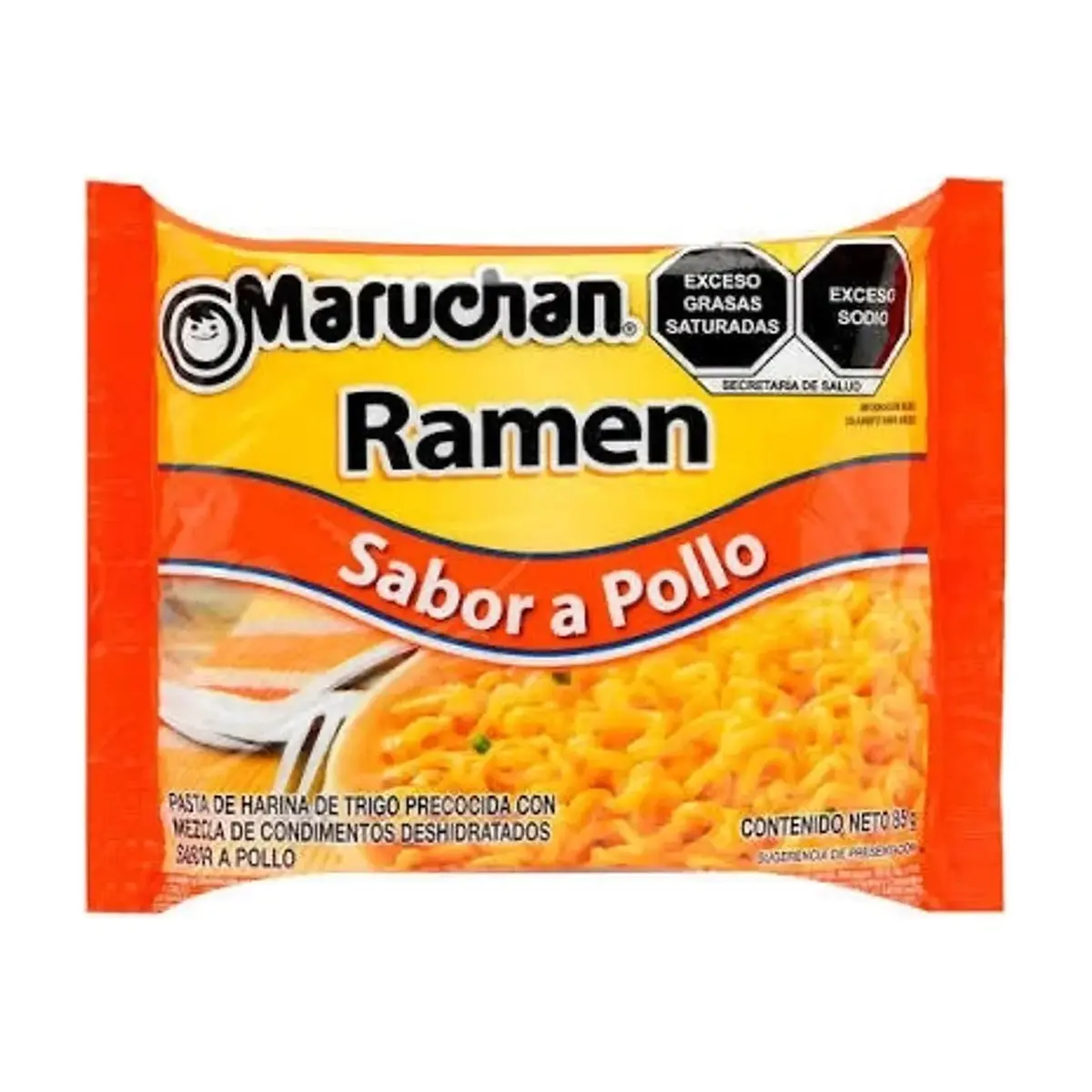 Sopa instantánea maruchan sabor pollo - Imagen 1