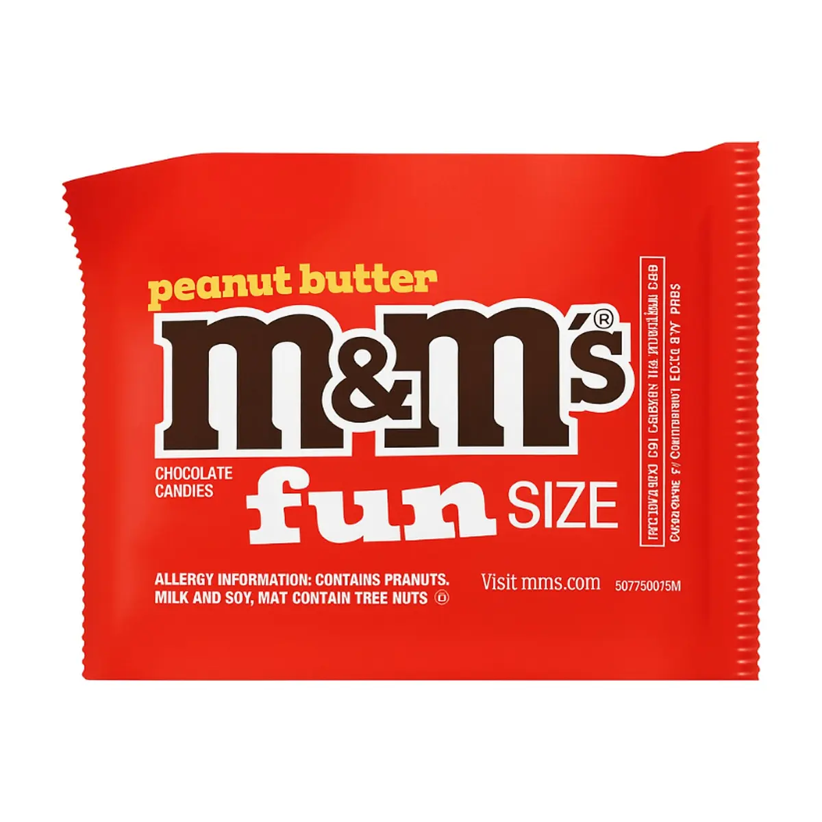 Chocolate confitado con mantequilla de maní M&M's (16.13 g)