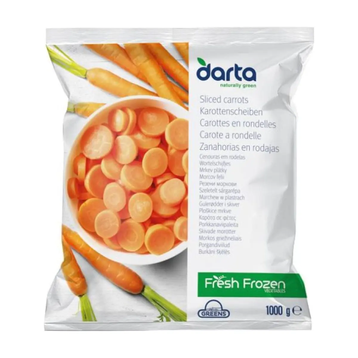 Zanahoria en Rodajas (1 Kg) D´ARTA - Imagen 1