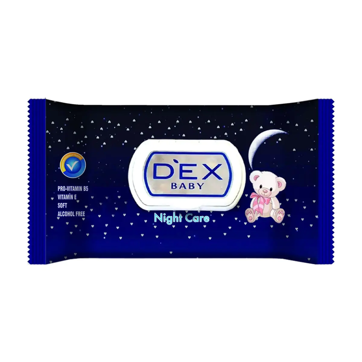 Toallitas húmedas para bebé Night Care Baby Dex (72 U)