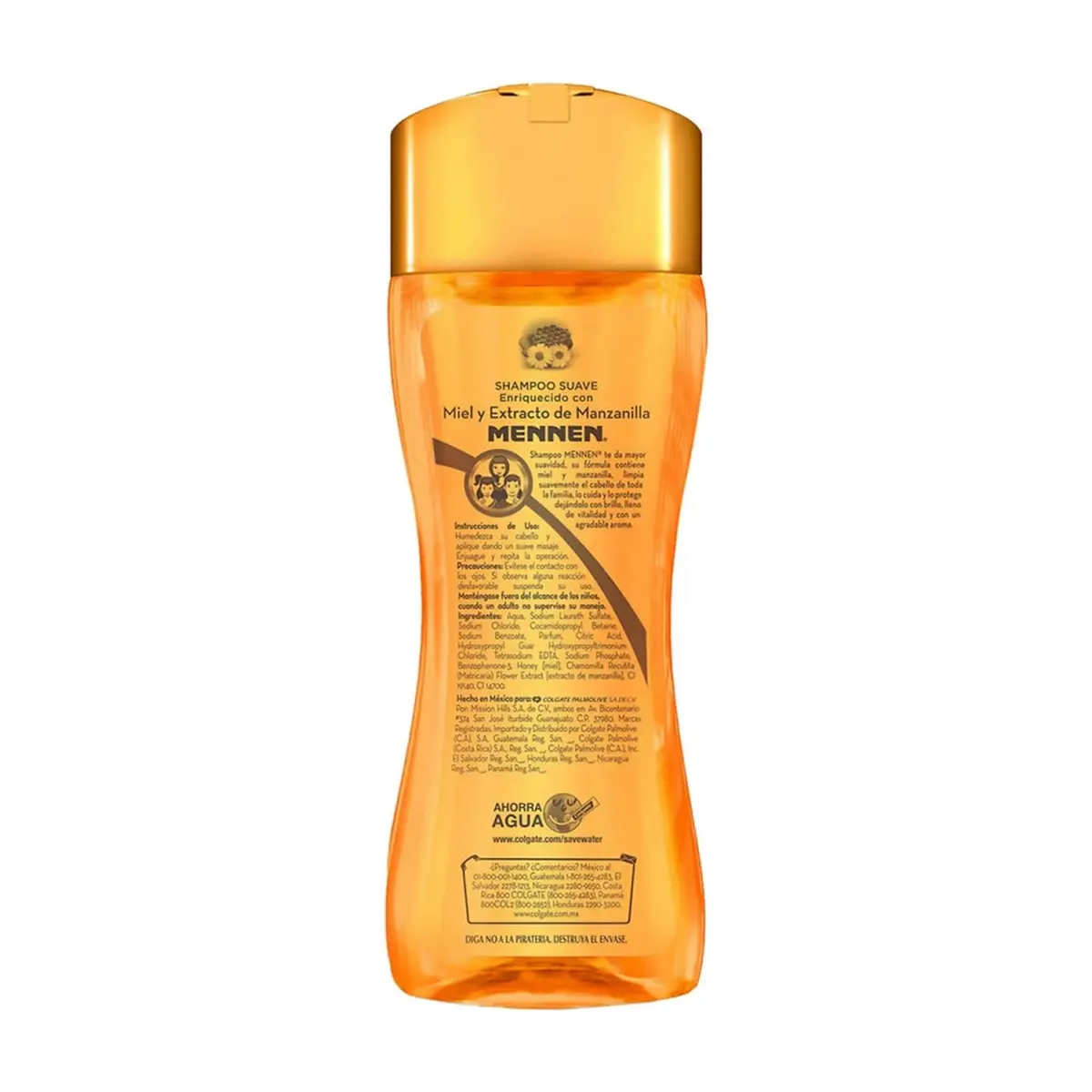 Champú suave con protección y suavidad, miel y extracto de manzanilla Mennen (200 ml) - Thumbnail 3