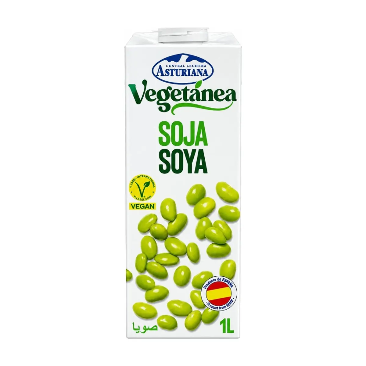 Leche vegetal de soya Vegetánea Central Lechera Asturiana (1 L)