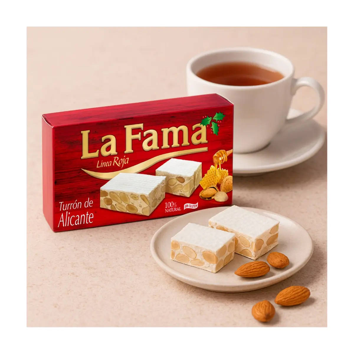 Turrón de alicante La Fama (150 g / 5.3 oz) - Miniatura 5