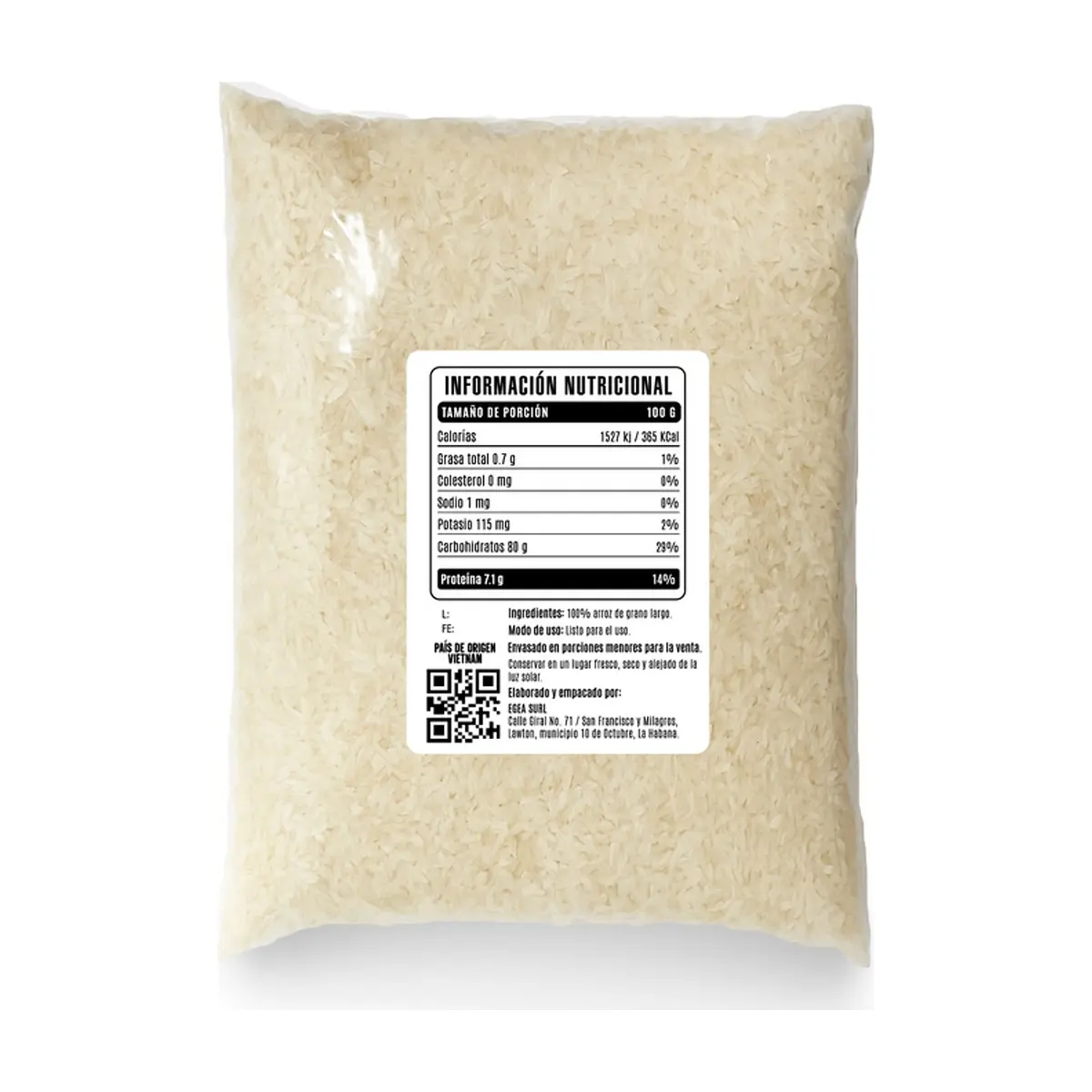 Arroz de grano largo Cosecha Real (5 x 454 g / 1 lb) - Thumbnail 3