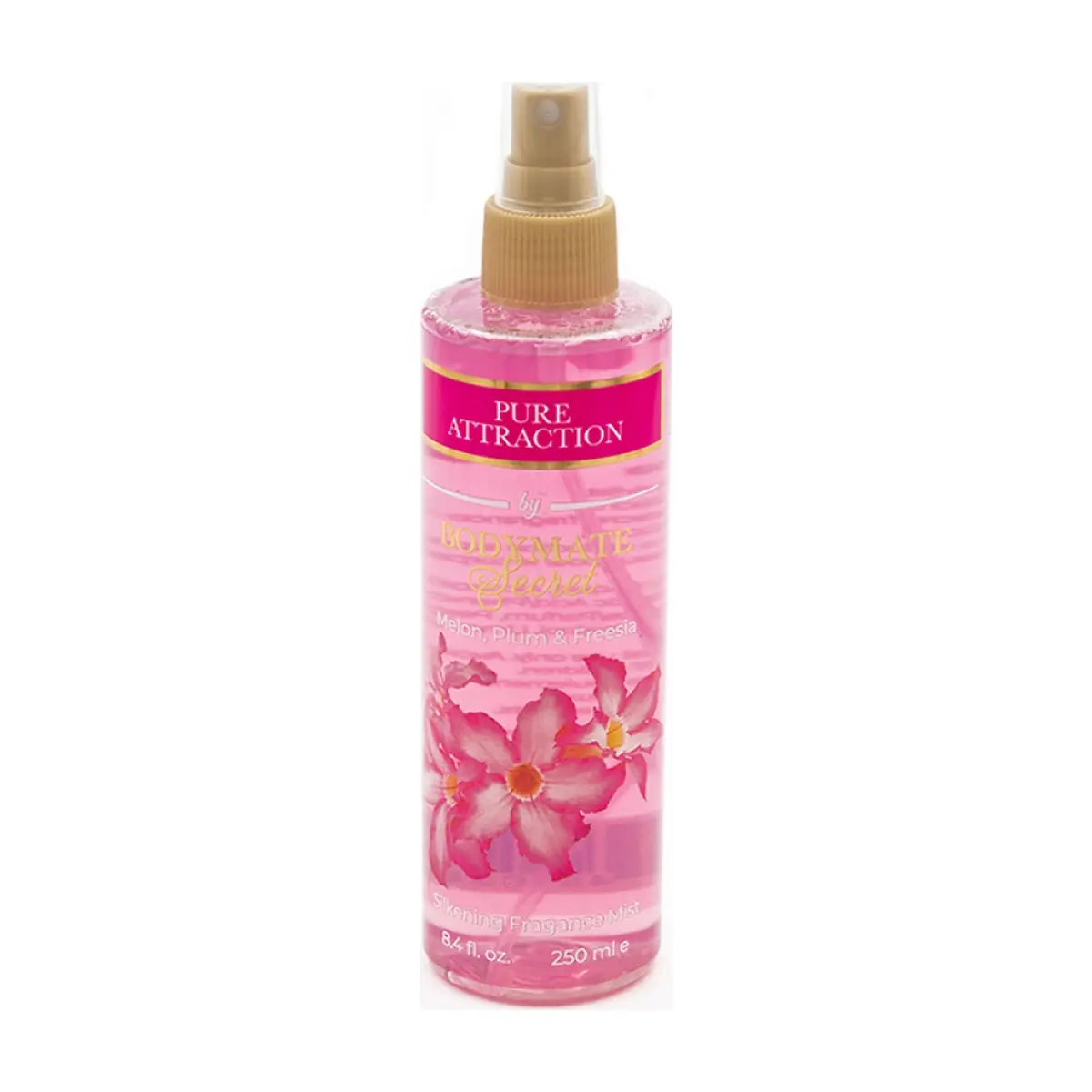 Colonia corporal - perfume spray - para mujer, fragancia combinada de fresia melón y ciruela Bodymate (250 ml / 8.4 fl oz)