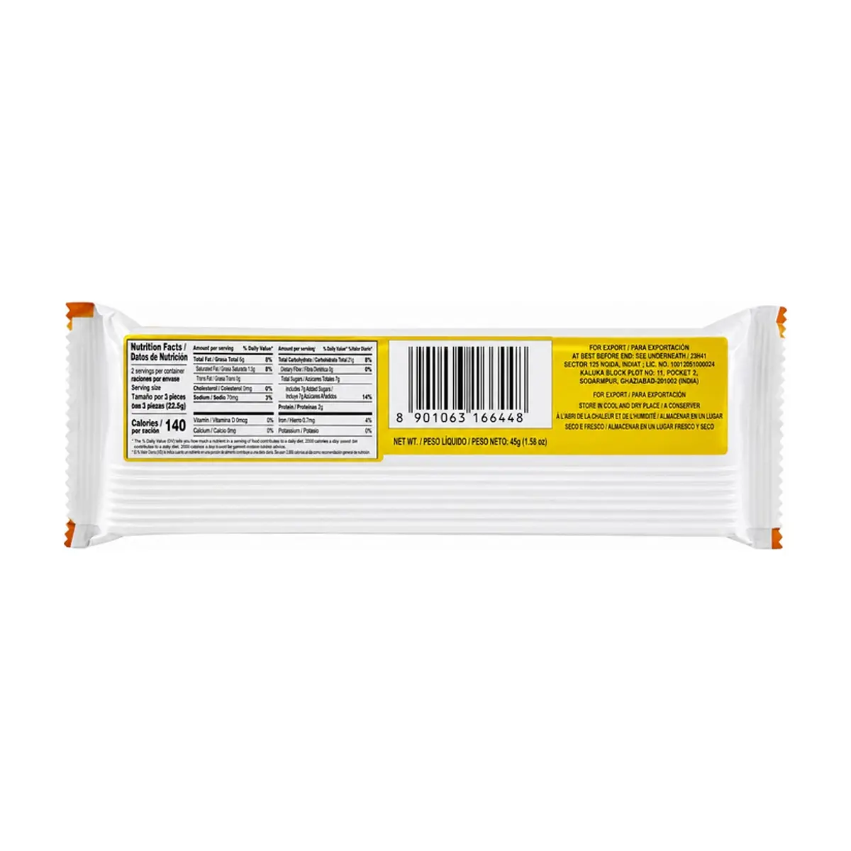 Galletas sándwich sabor naranja Nutro (45 g / 1.58 oz) - Thumbnail 2