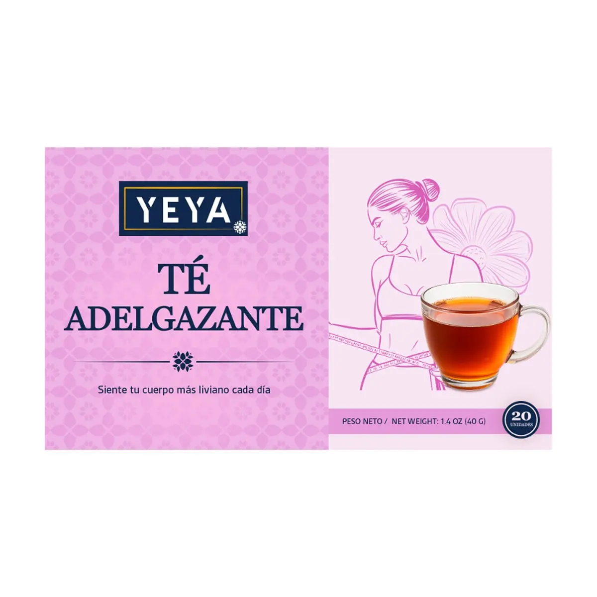 Té adelgazante YEYA (40 g / 1.4 oz) - Thumbnail 2