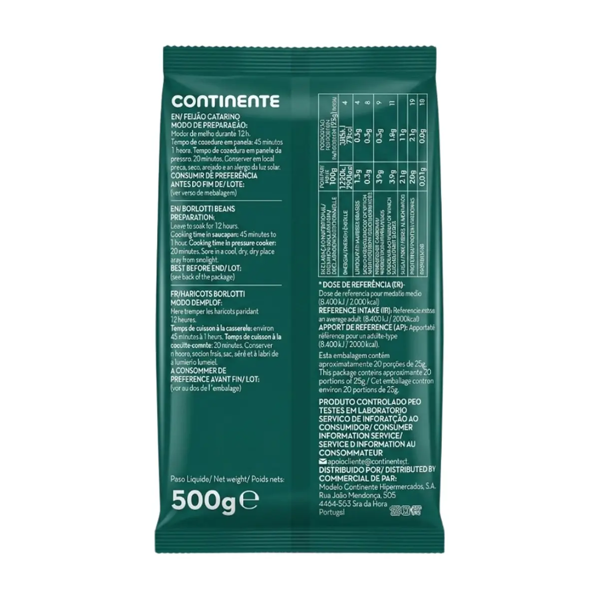 Frijoles Catarino Continente (500 g / 1.1 lb) - Thumbnail 3