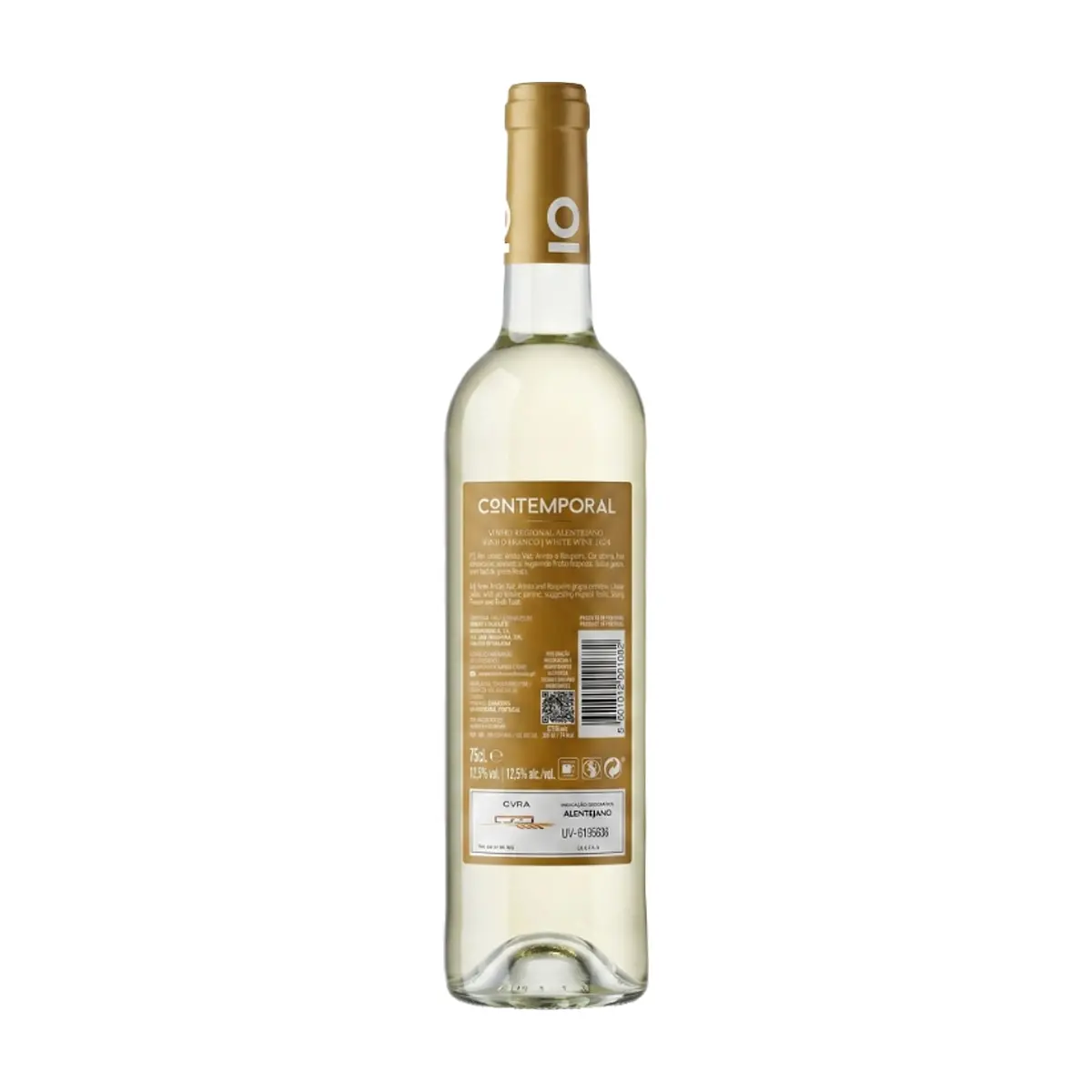 Vino blanco Regional Alentejano Contemporal (750 ml / 25.36 fl oz) - Thumbnail 2