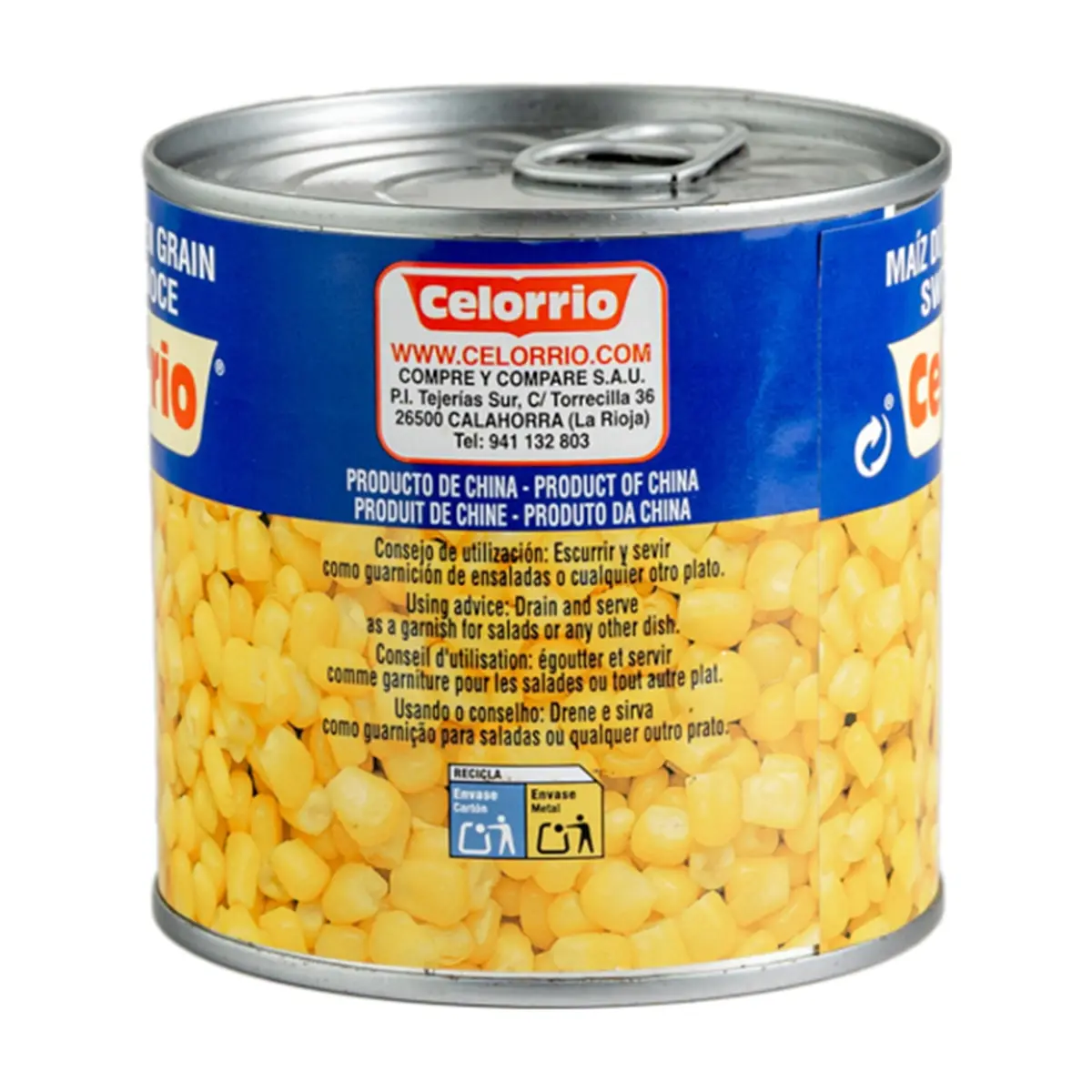 Maíz dulce en grano Celorrio (300 g / 10.58 oz) - Thumbnail 2
