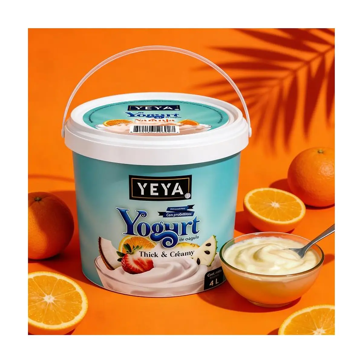 Yogurt de naranja con probióticos YEYA (4 L) - Thumbnail 5