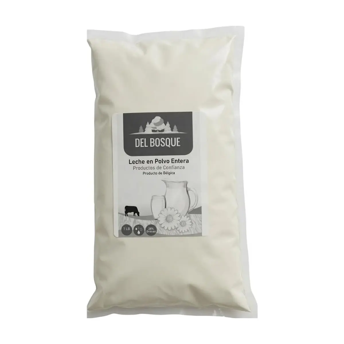 Leche en polvo entera Del Bosque (453 g / 1 lb)