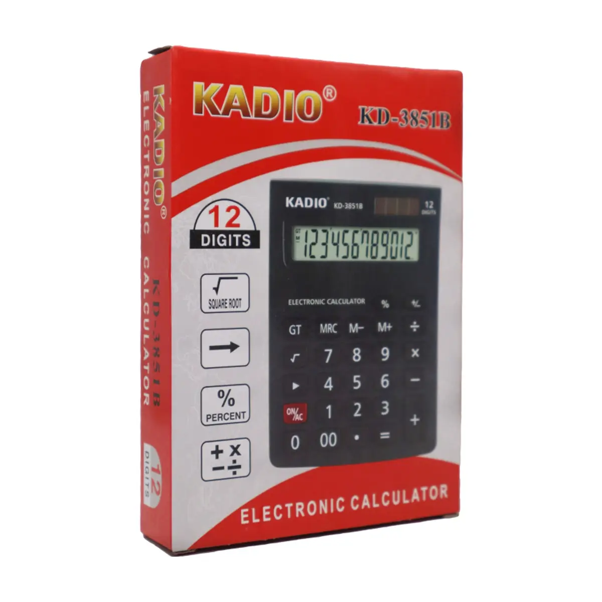 Calculadora electrónica KD-3851B Kadio - Thumbnail 8