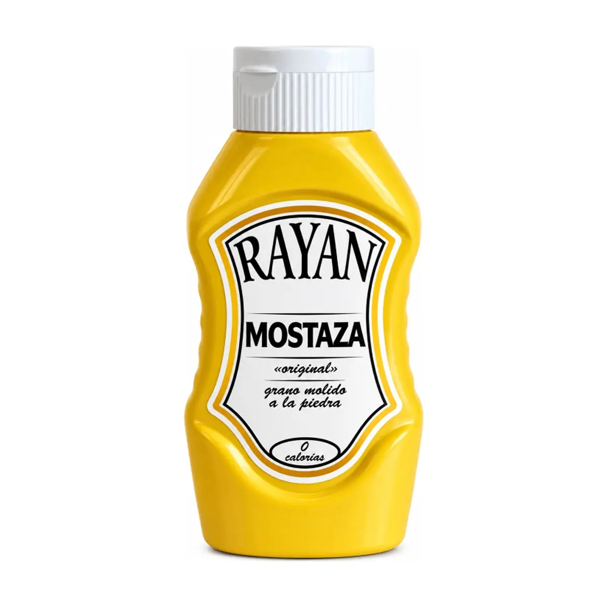 Mostaza grano molido a la piedra Rayan (440 g / 15.52 oz) - Imagen 1