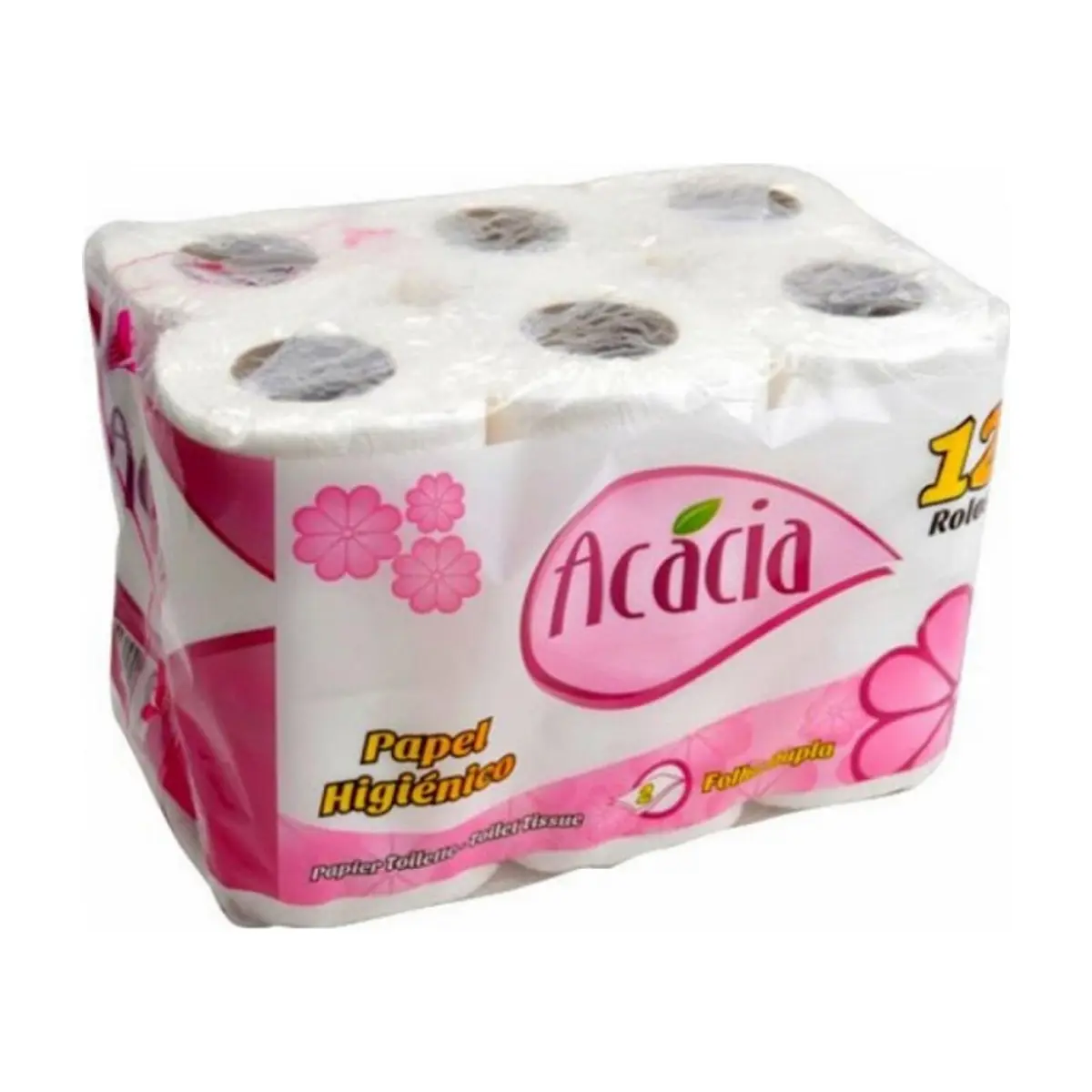 Papel higiénico Acácia (12 U) - Miniatura 1