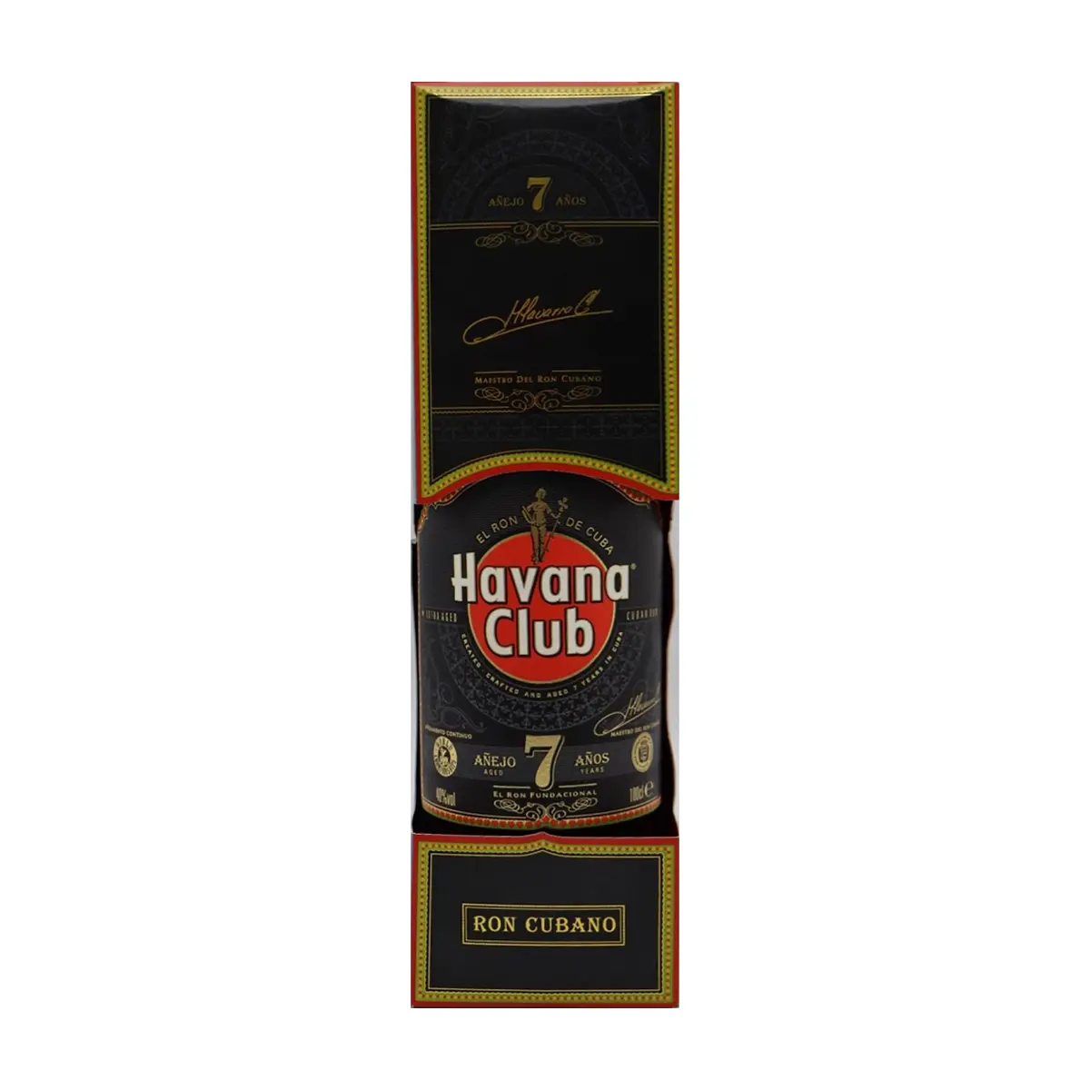 Ron añejo 7 años en estuche Havana Club (1 L) - Thumbnail 3