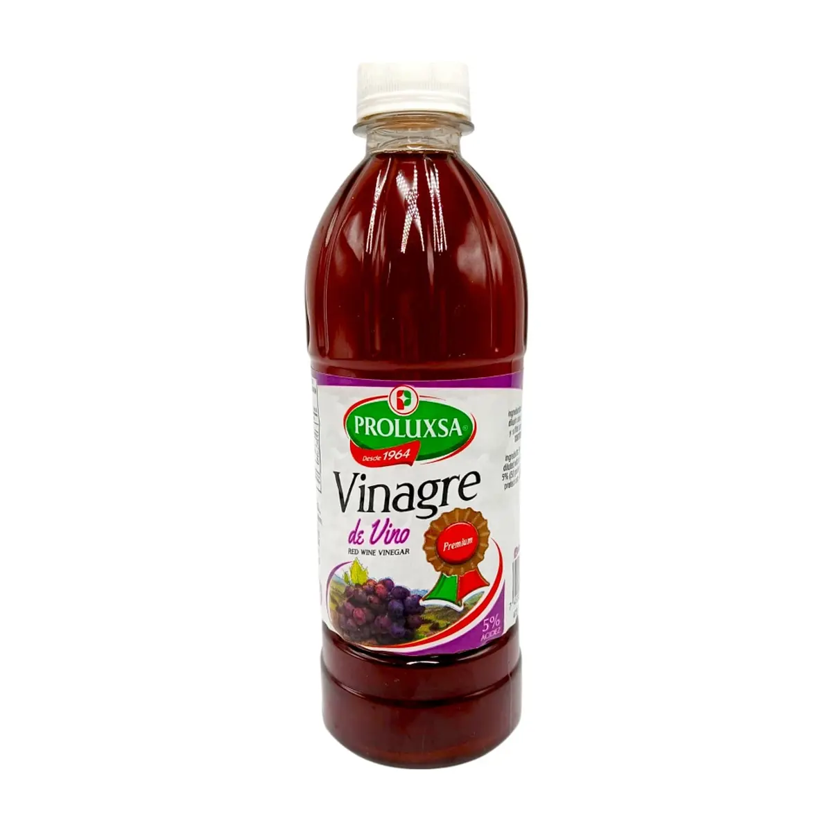 Vinagre de vino tinto Proluxsa (473 ml)