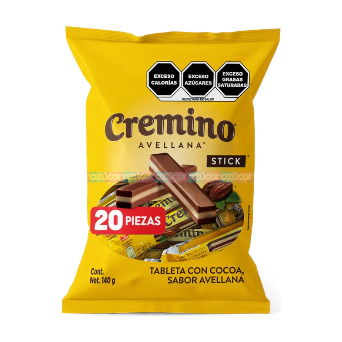 Tabletas con cocoa sabor avellana Cremino (140 g / 4.93 oz)