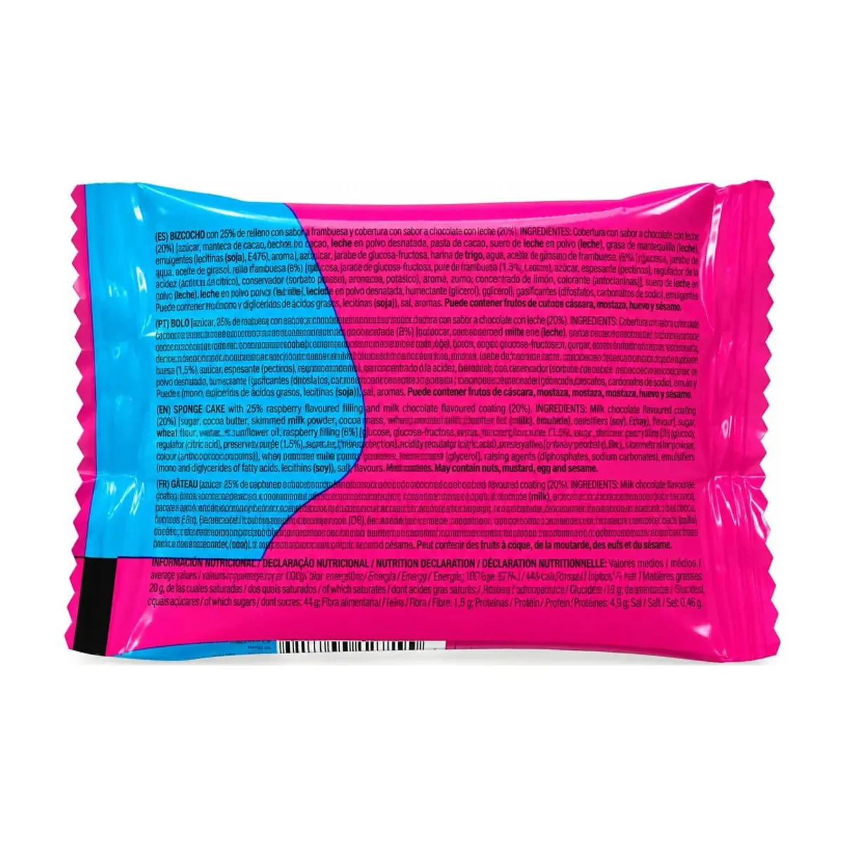Pastel de gelatina sabor fresa Jolly (25 g / 0.88 oz) - Miniatura 2