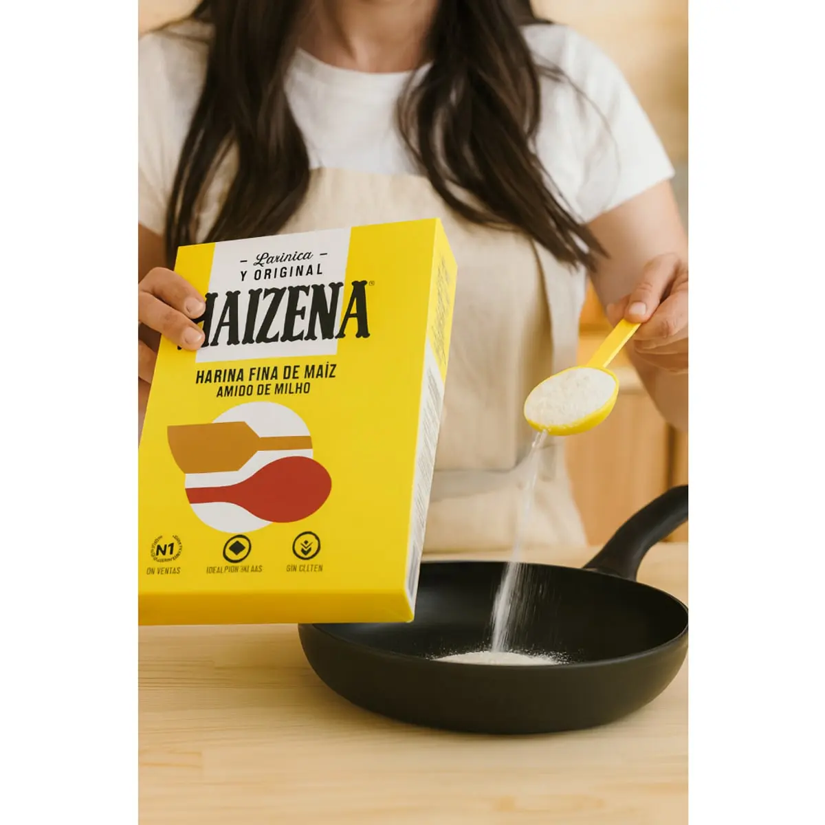 Harina fina de maíz Maizena (400 g / 14.10 oz) - Thumbnail 4