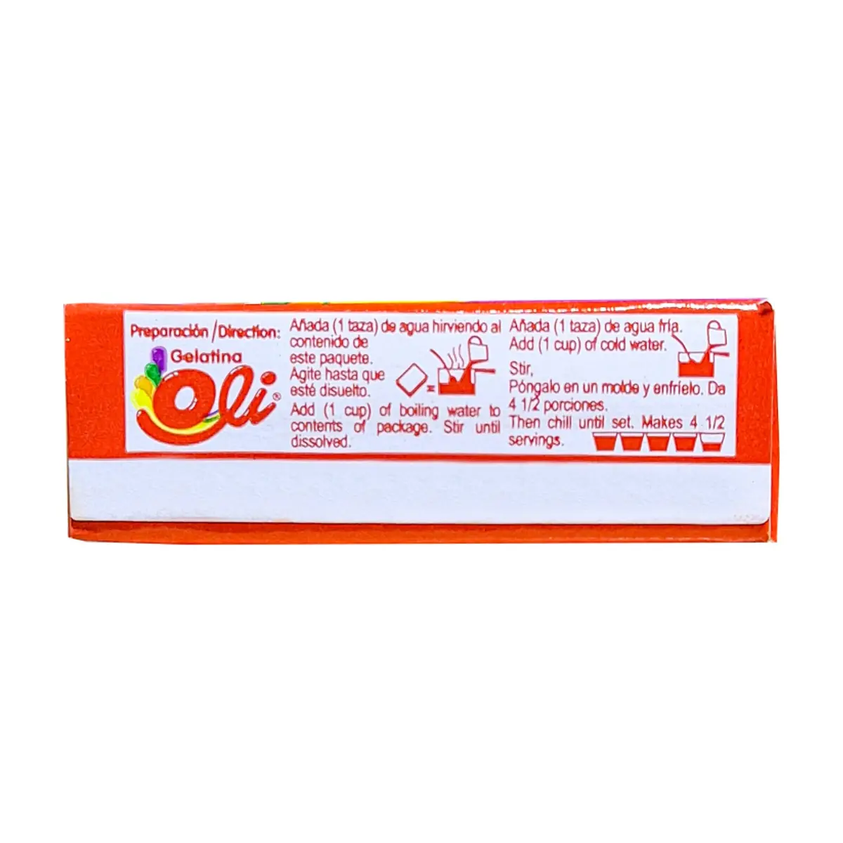 Gelatina sabor tutti frutti Oli (85 g / 3 oz) - Thumbnail 3