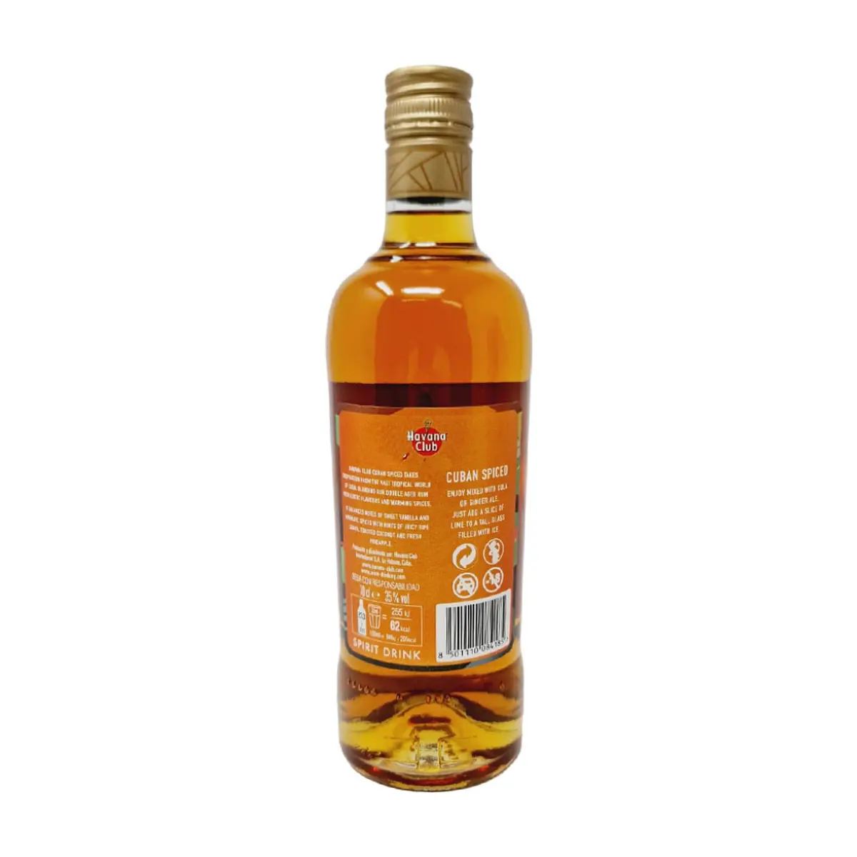 Ron cuban spiced 35 % vol Havana Club (700 ml) - Miniatura 3