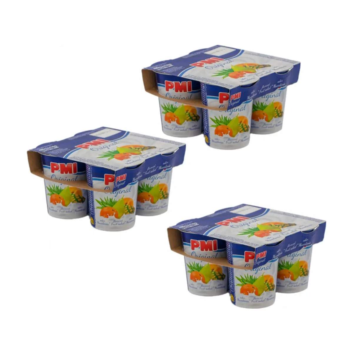 Yogurt sabor macedonia Pmi Original (12 x 120 g / 4.23 oz)
