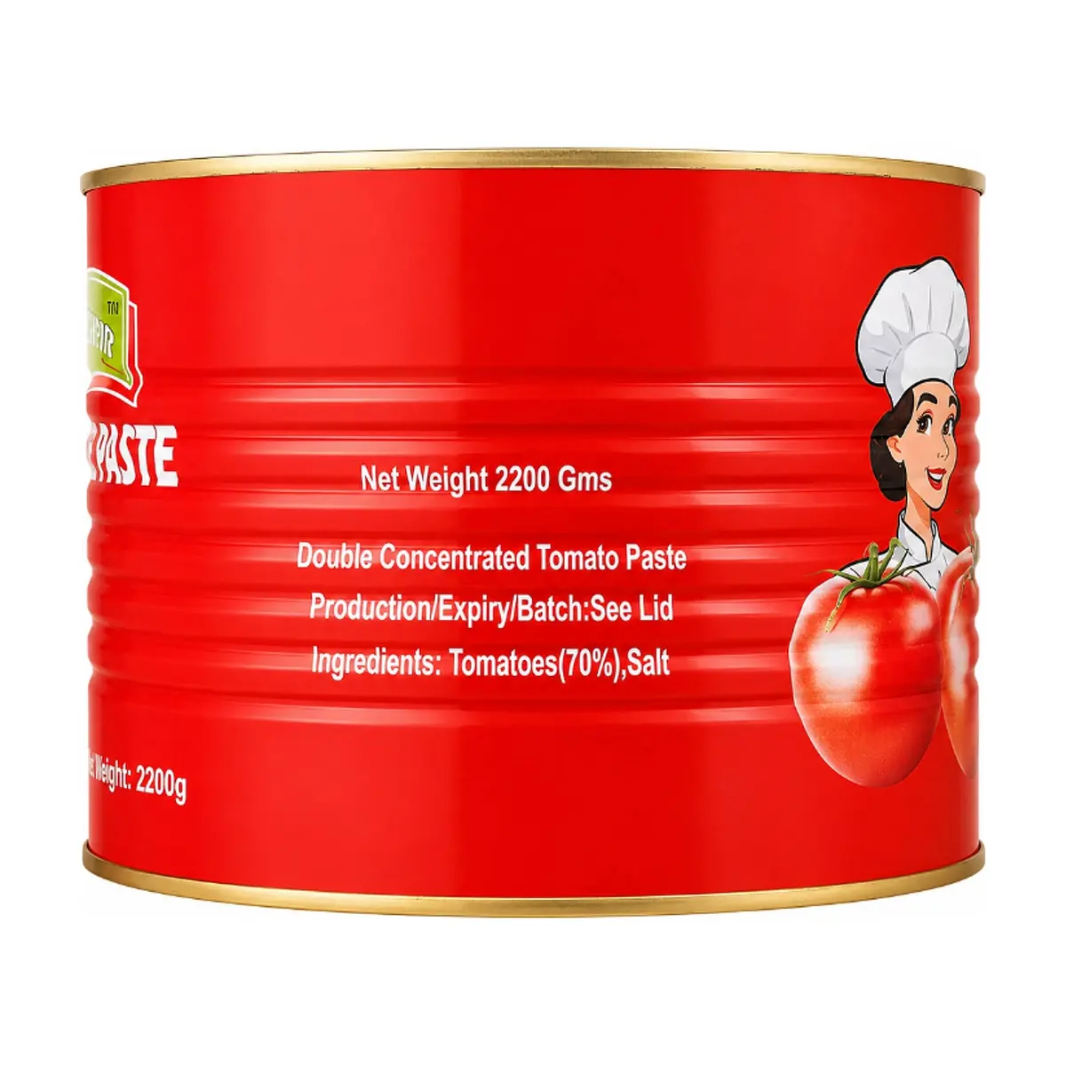 Pasta de tomate Willinger (2.2 kg / 4.85 lb) - Thumbnail 2