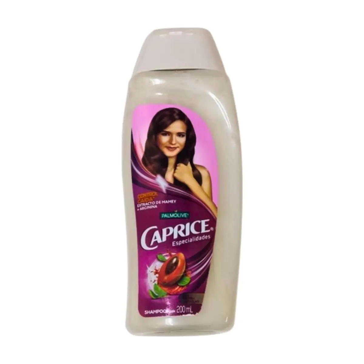 Champú control caída extracto de mamey + arginina Caprice Especialidades (200 ml / 7.8 oz fl)