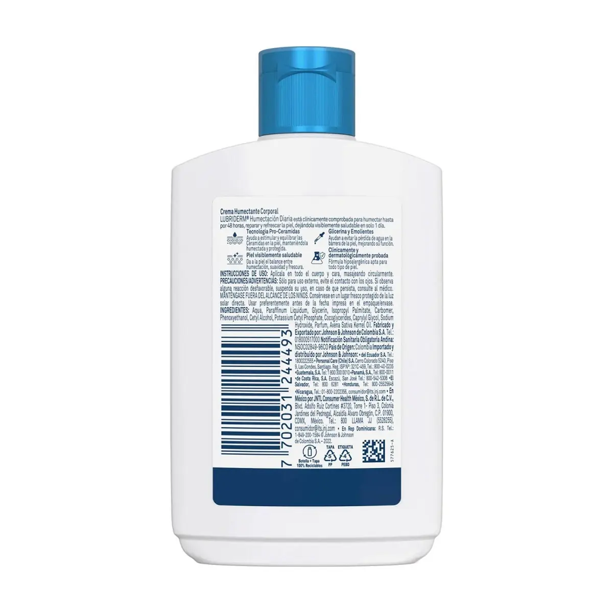 Crema humectante corporal Lubriderm (200 ml) - Thumbnail 2