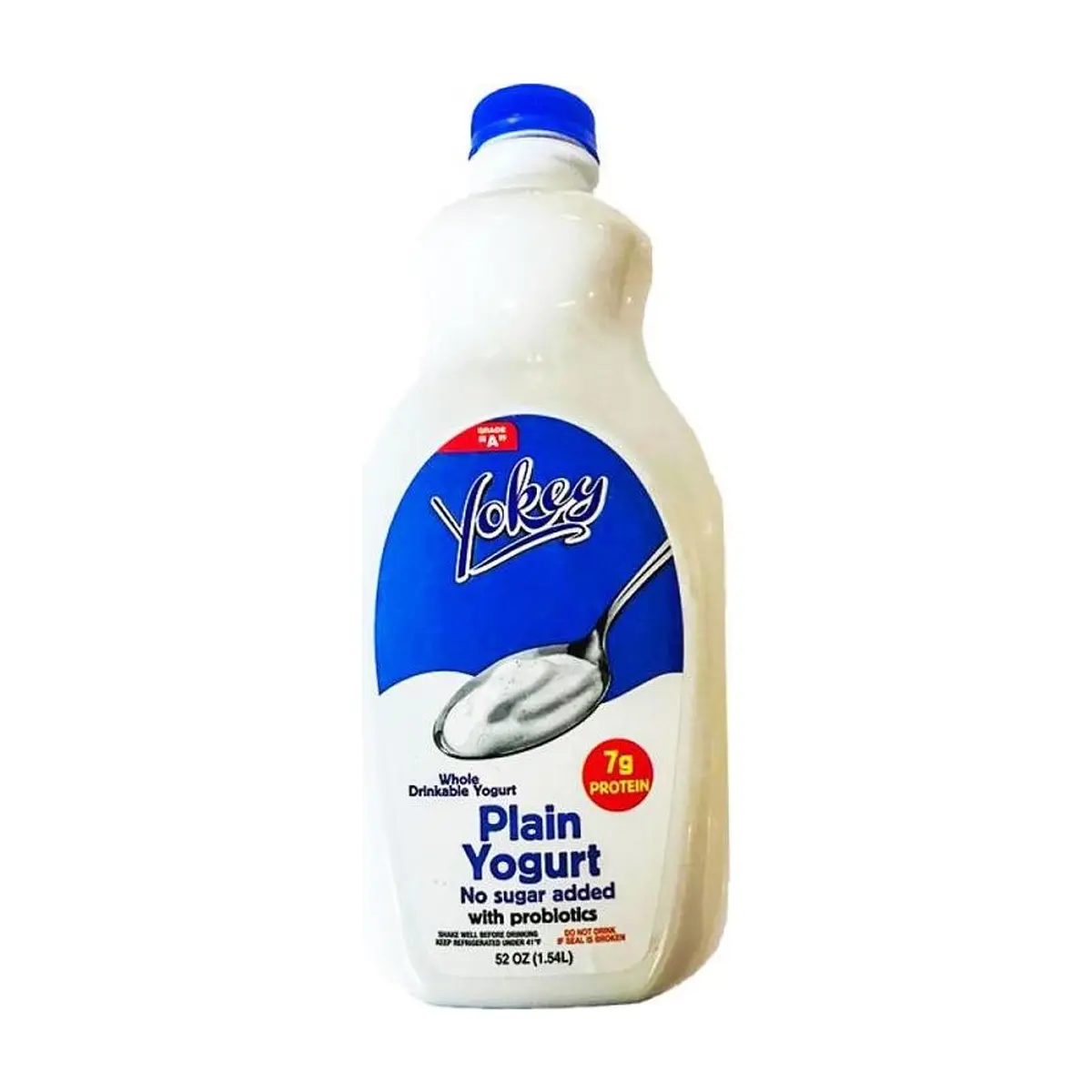 Yogurt natural sin azúcar con probióticos Yokey (1.54 L) - Miniatura 1