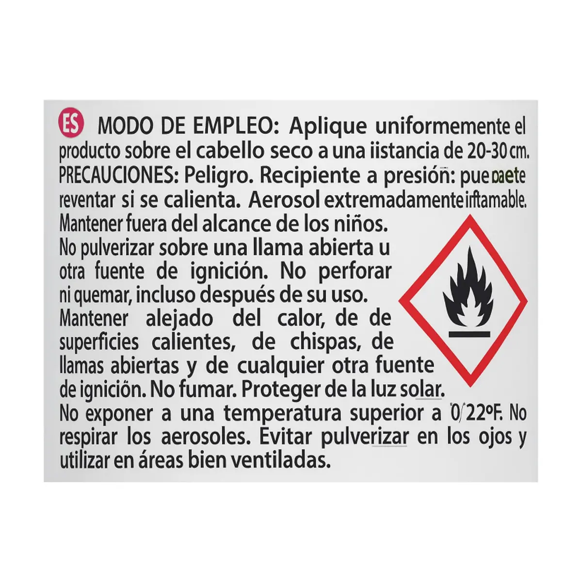 Laca spray extra fuerte S'nonas (400 ml / 13.53 oz) - Thumbnail 4