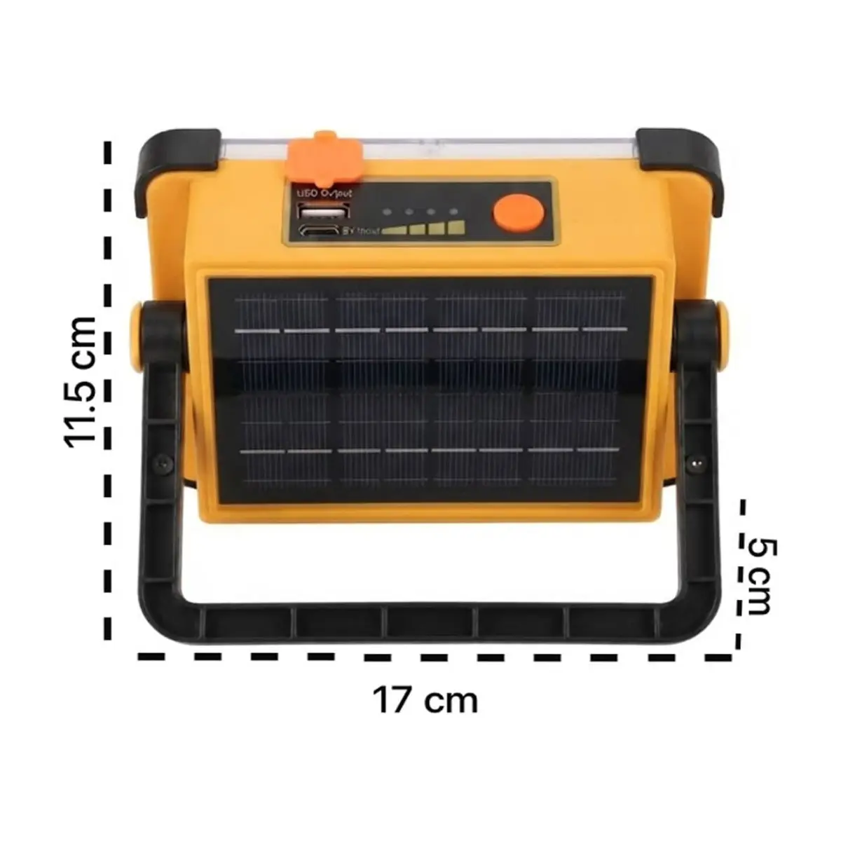 Lámpara de luz LED reflector de emergencia con función de banco de energía XL Soluciones MW-15 - Thumbnail 3