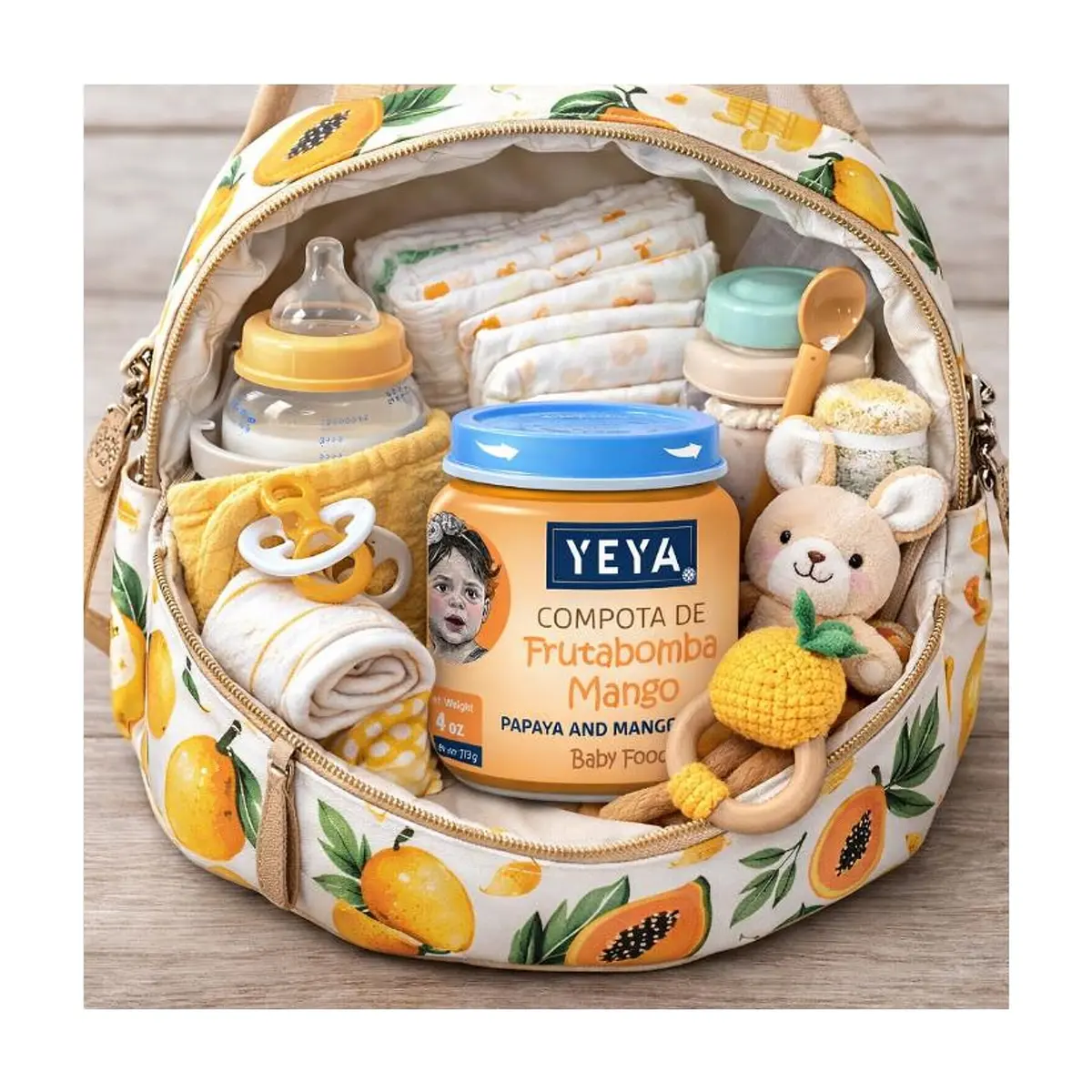 Compota de frutabomba y mango YEYA (113 g / 4 oz) - Thumbnail 4