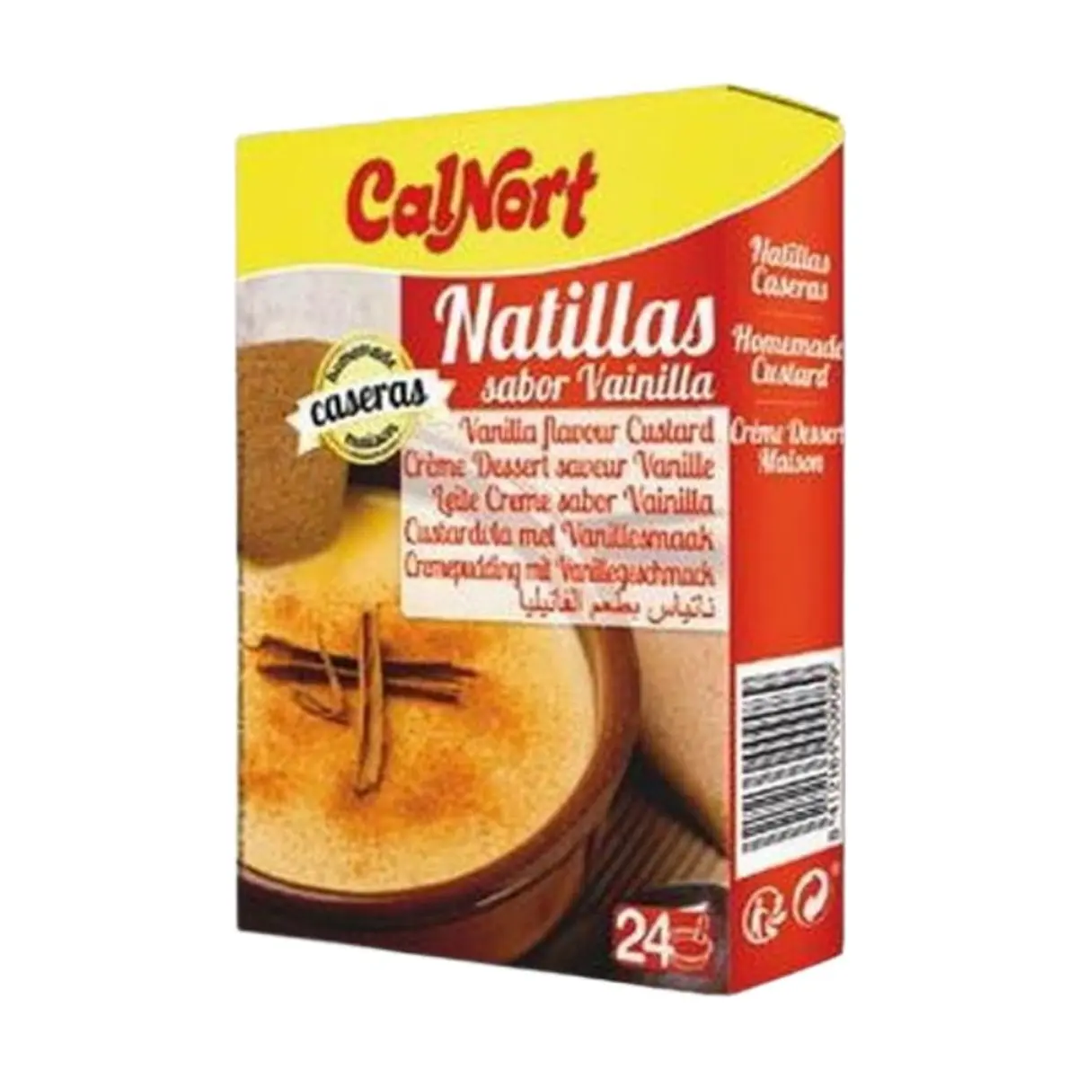 Natilla de Vainilla (3 u x 40g) CALNORT