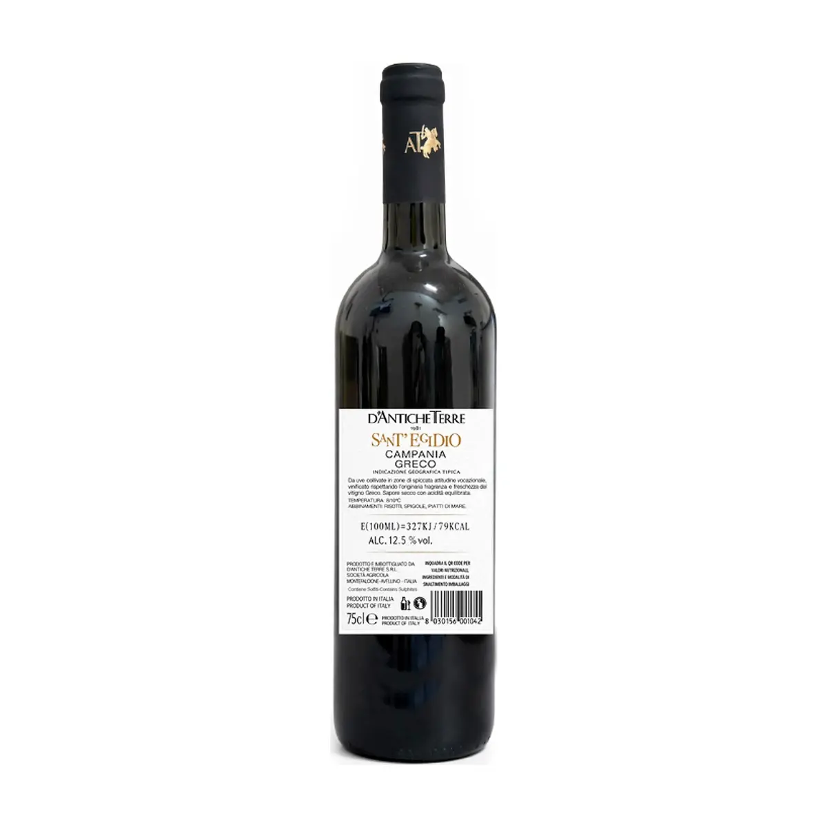 Vino Blanco Sant’Egidio Campania Greco D’Antiche Terre (750 ml) - Thumbnail 2