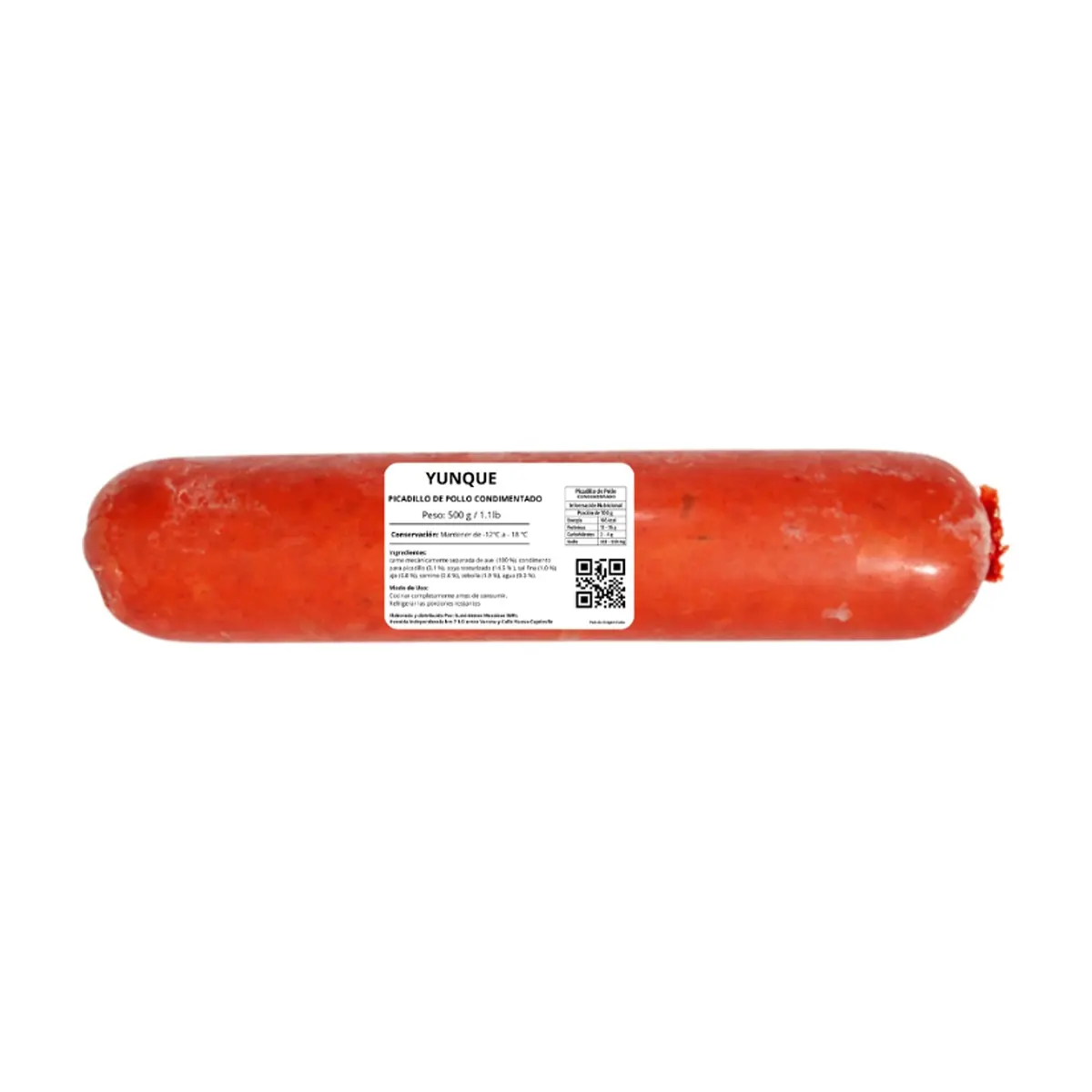 Picadillo de pollo condimentado Yunque (500 g / 1.1 lb)