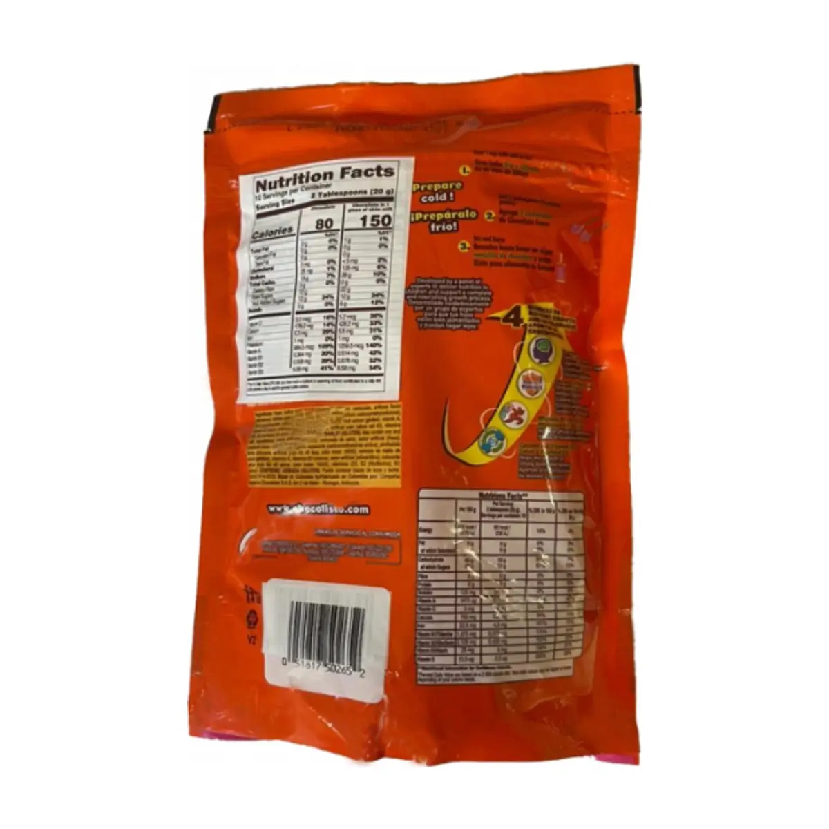 Bebida instantánea sabor fresa Choco Listo (200 g / 7.05 oz) - Miniatura 3