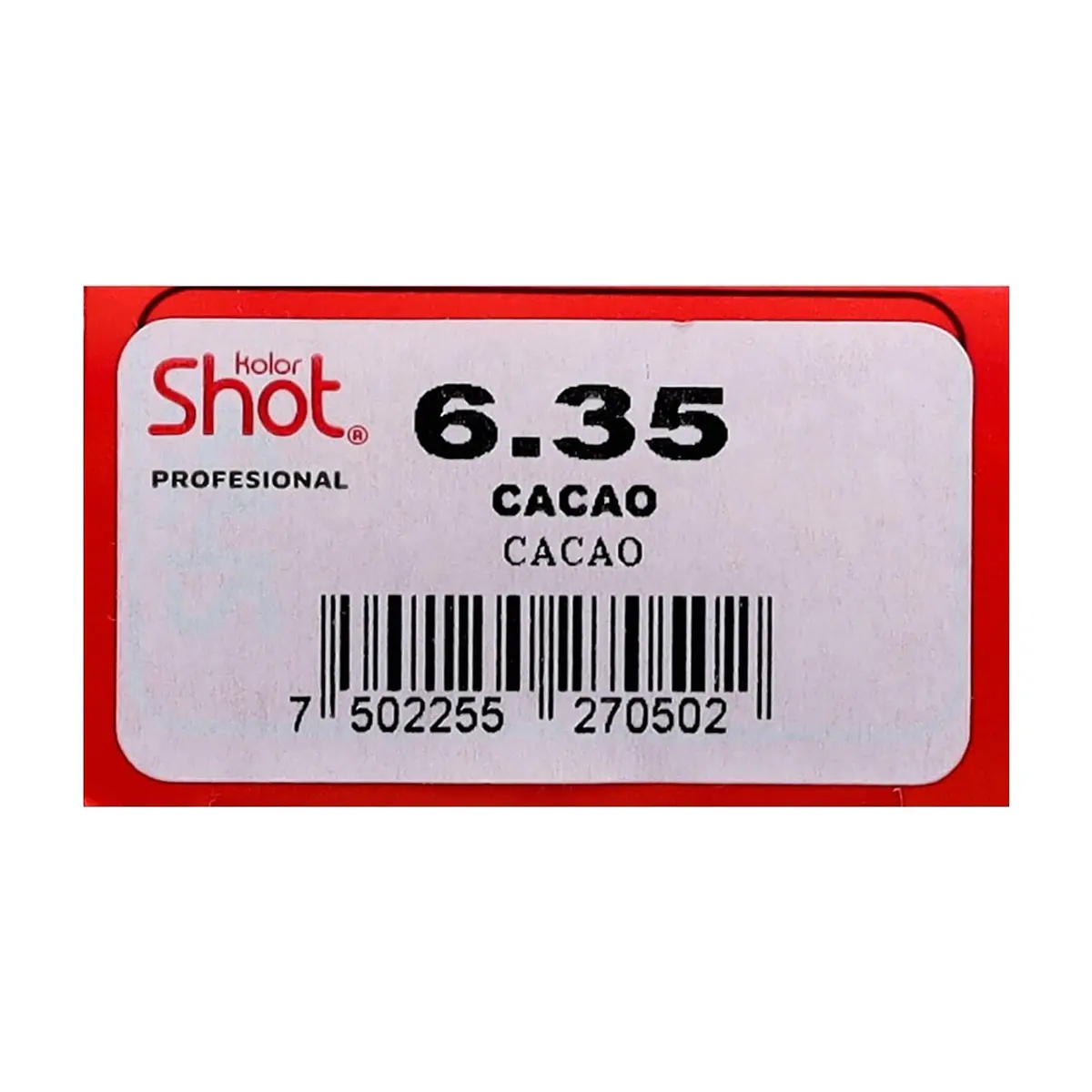 Tinte en crema cacao 6.35 Kolor Shot (90 g / 3.17 oz) - Thumbnail 3