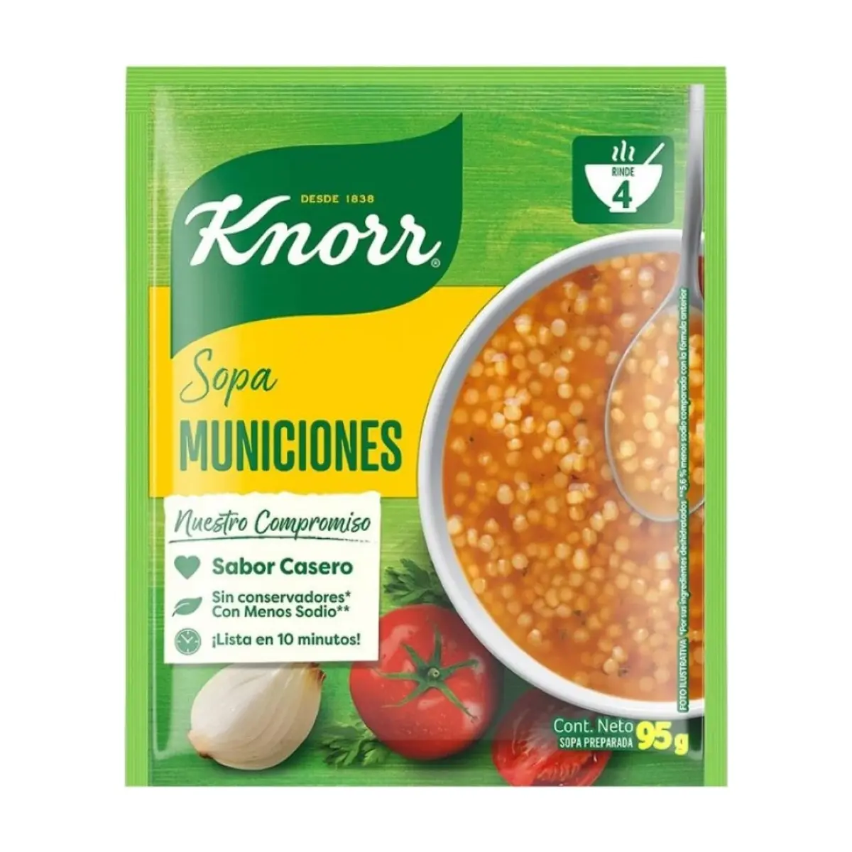 Sopa de municiones Knorr (95 g / 3.35 oz)